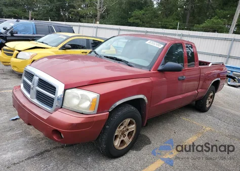 2007 Dodge Dakota Slt from USA, damaged, VIN 1D7HE42K57S187489